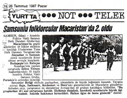 AFV Samsun Macaristanda ikinci oldu